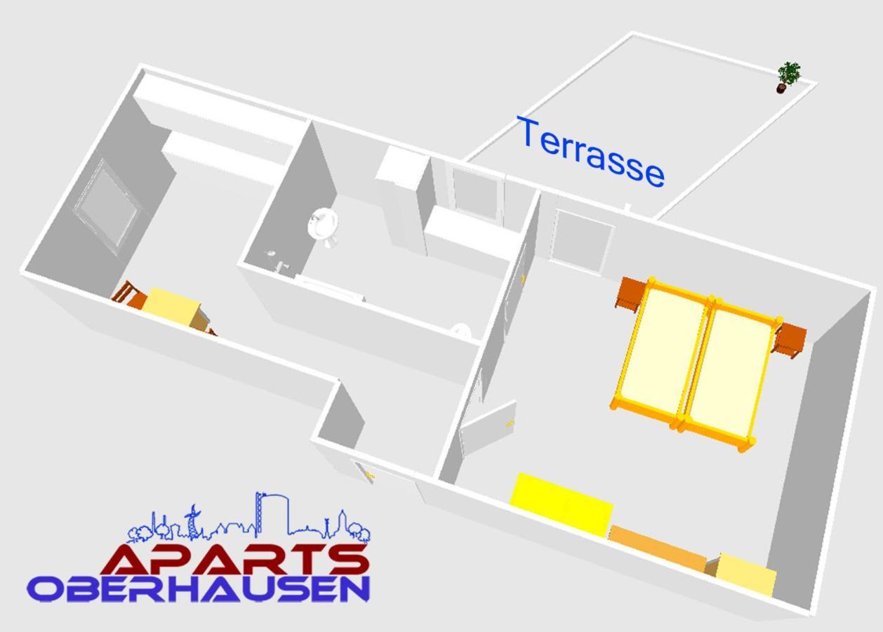 Aparts Oberhausen Oberhausen  Zewnętrze zdjęcie